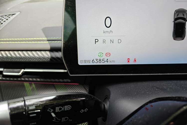 Used NETA GT 2023 560 Odometer Close Up