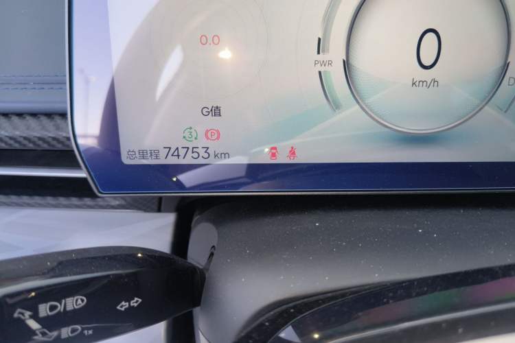 Used NETA GT 2023 580 AWD Odometer Close Up