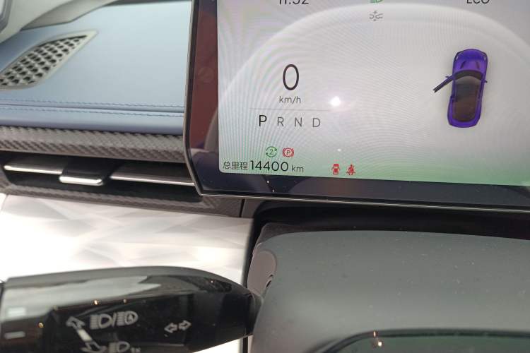 Used NETA GT 2023 560 Odometer Close Up