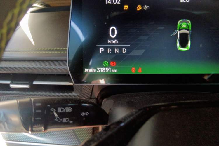 Used NETA GT 2023 560 Odometer Close Up