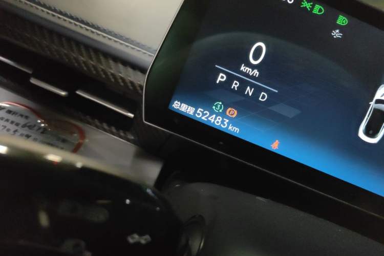 Used NETA GT 2023 660 Odometer Close Up