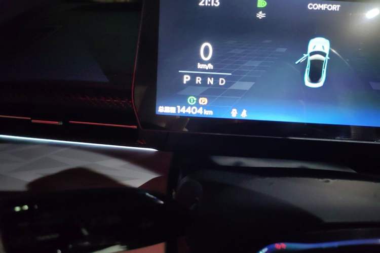 Used NETA GT 2023 580 AWD Odometer Close Up