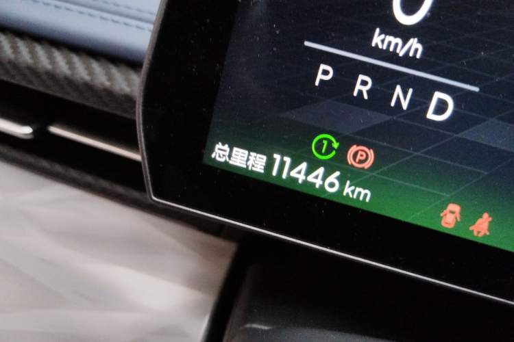 Used NETA GT 2023 560 Odometer Close Up