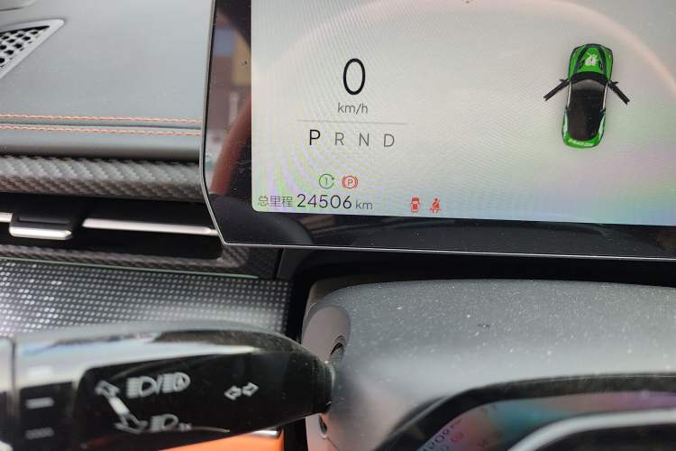 Used NETA GT 2023 560 Odometer Close Up