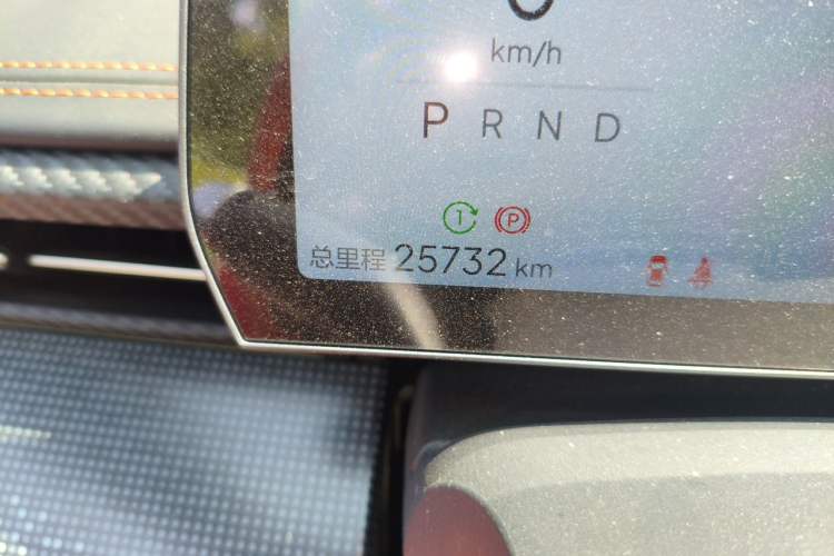 Used NETA GT 2023 560 Odometer Close Up