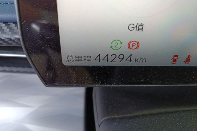 Used NETA GT 2023 580 AWD Odometer Close Up