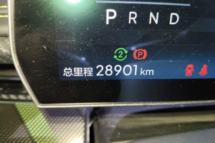 Used NETA GT 2023 560 Odometer Close Up
