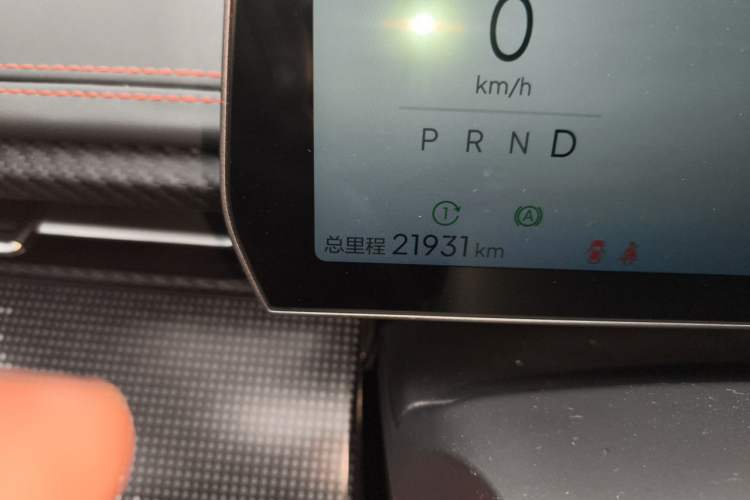 Used NETA GT 2023 560 Odometer Close Up