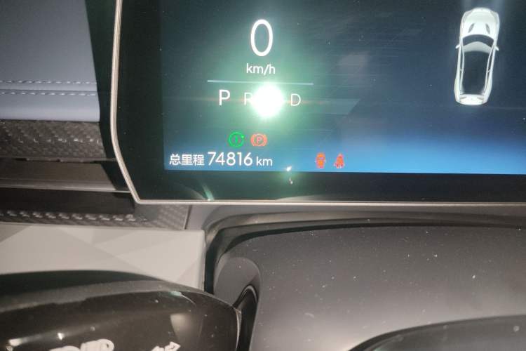 Used NETA GT 2023 560 Odometer Close Up