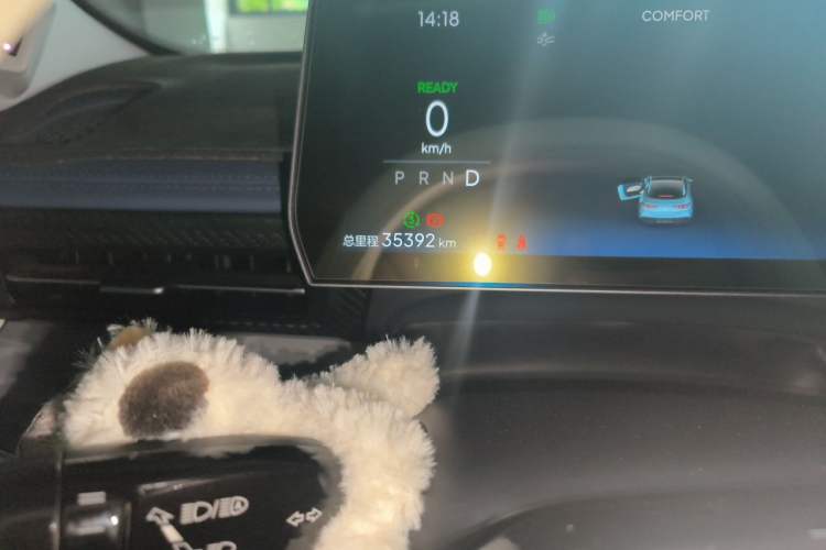 Used NETA GT 2023 560 Odometer Close Up