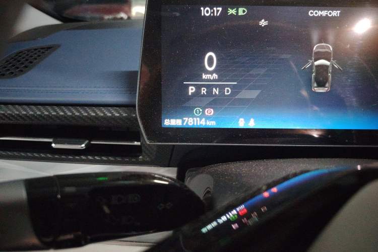 Used NETA GT 2023 660 Odometer Close Up