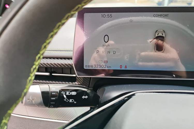 Used NETA GT 2023 560 Odometer Close Up