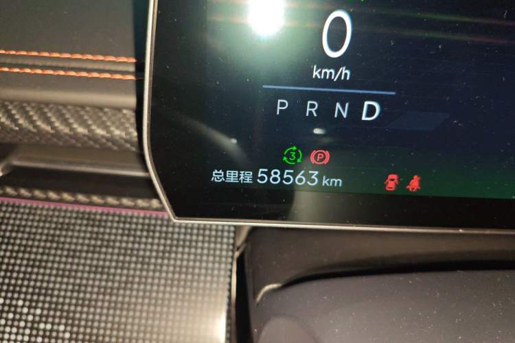 Used NETA GT 2023 560 Odometer Close Up