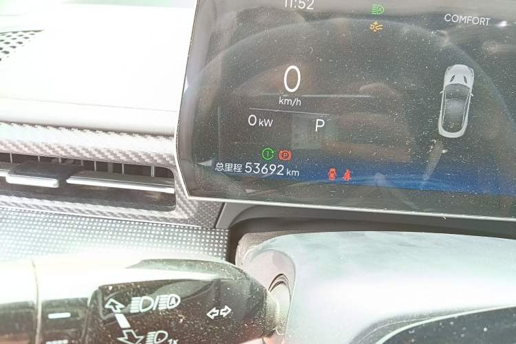 Used NETA GT 2023 560 Odometer Close Up