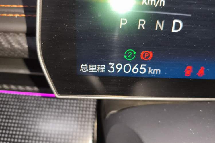 Used NETA GT 2023 560 Odometer Close Up