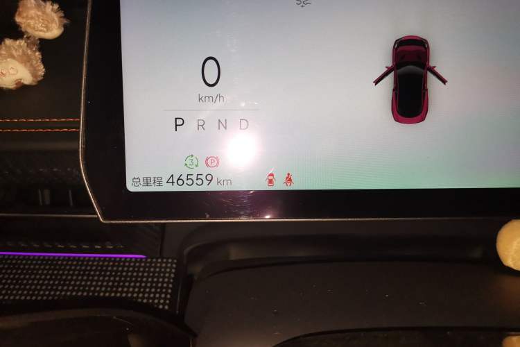 Used NETA GT 2023 660 Odometer Close Up