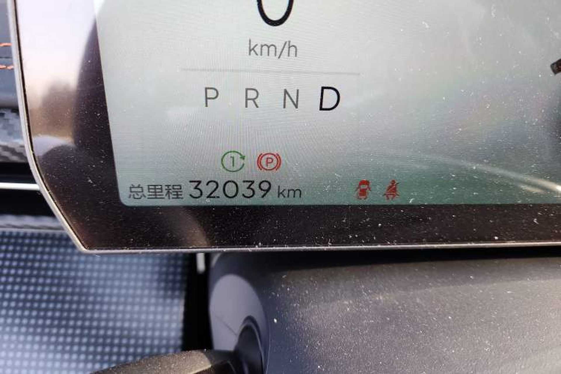 Used NETA GT 2023 560 Odometer Close Up