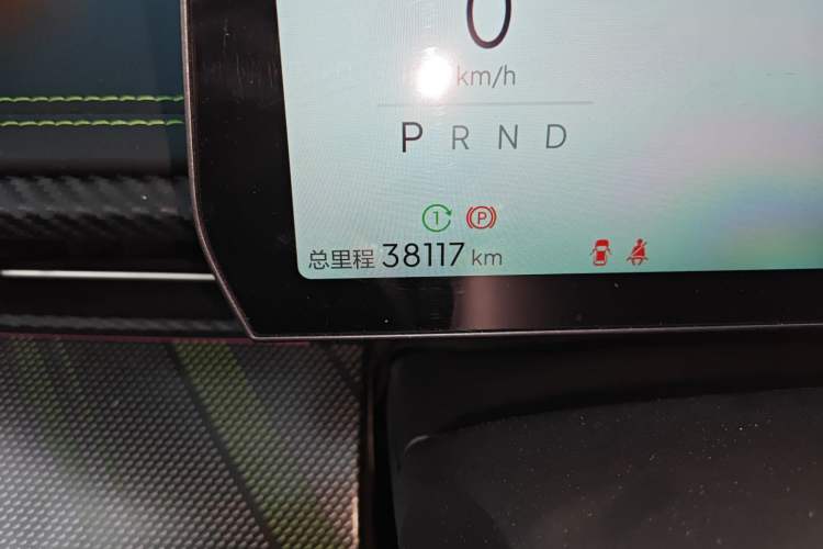 Used NETA GT 2023 560 Odometer Close Up