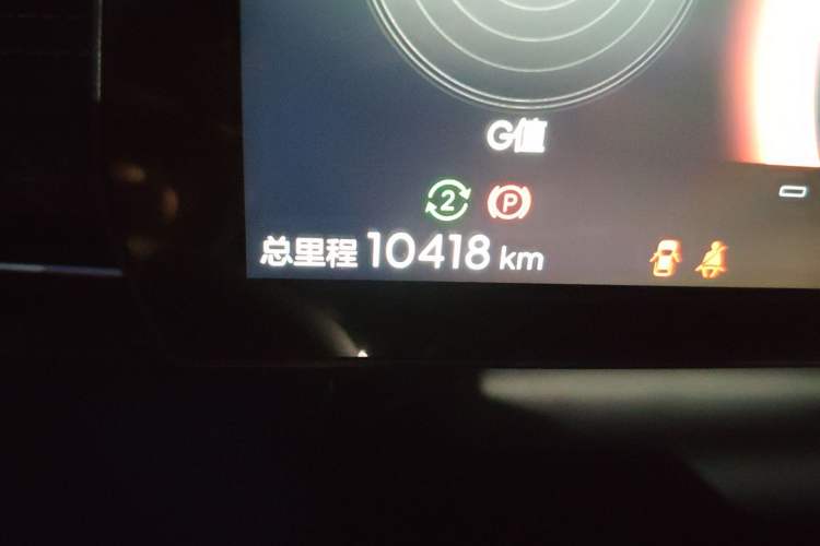 Used NETA GT 2023 660 Odometer Close Up