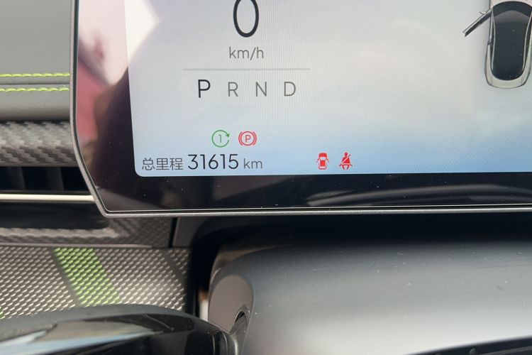 Used NETA GT 2023 560 Odometer Close Up