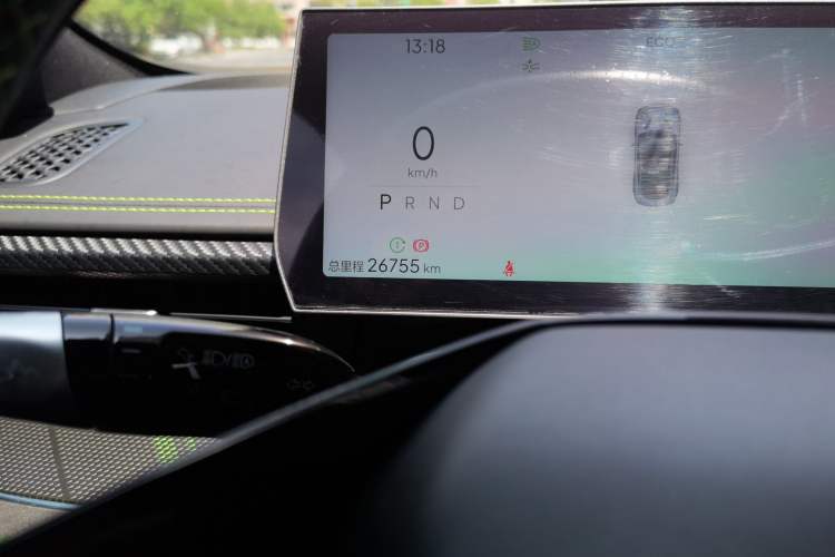 Used NETA GT 2023 560 Odometer Close Up