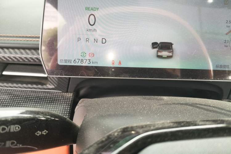 Used NETA GT 2023 660 Odometer Close Up