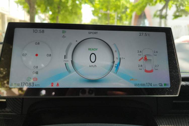 Used NETA GT 2023 580 AWD Instrument Cluster