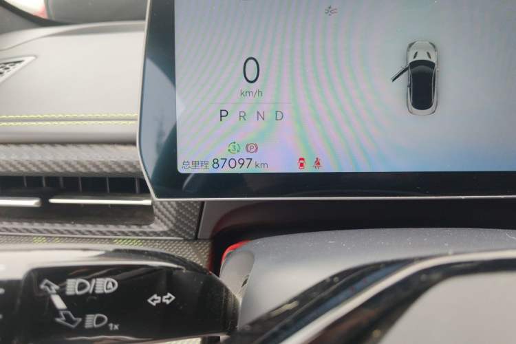 Used NETA GT 2023 560 Odometer Close Up