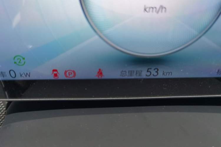 Used NETA GT 2023 560 Odometer Close Up