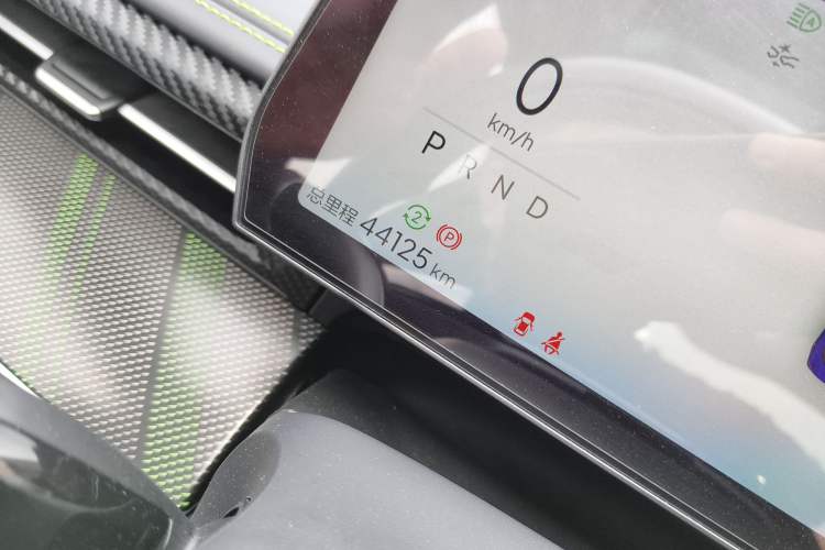 Used NETA GT 2023 560 Odometer Close Up
