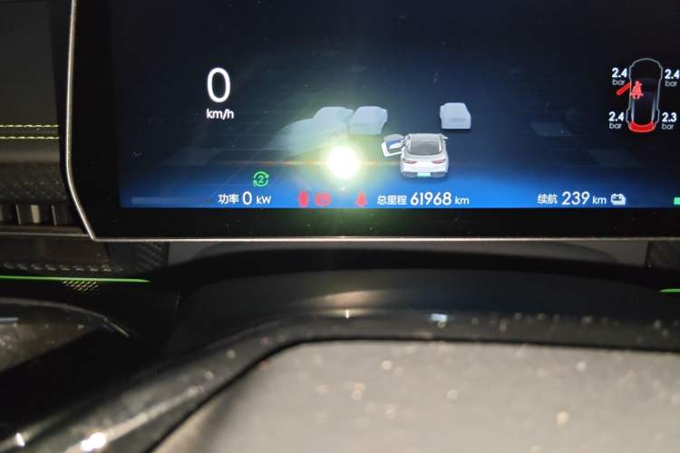 Used NETA GT 2023 560 Odometer Close Up