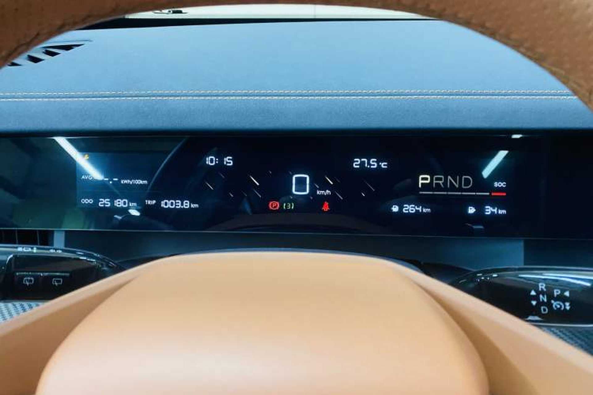 Used NETA L 2024 Extended-Range 220 Flash-Charge Edition Odometer Close Up