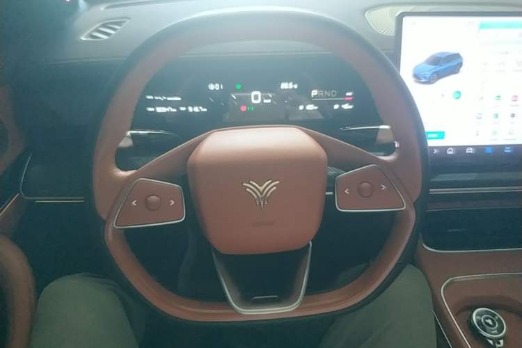 Used NETA L 2024 Extended-Range 310 Flash-Charge Red Edition Steering Wheel