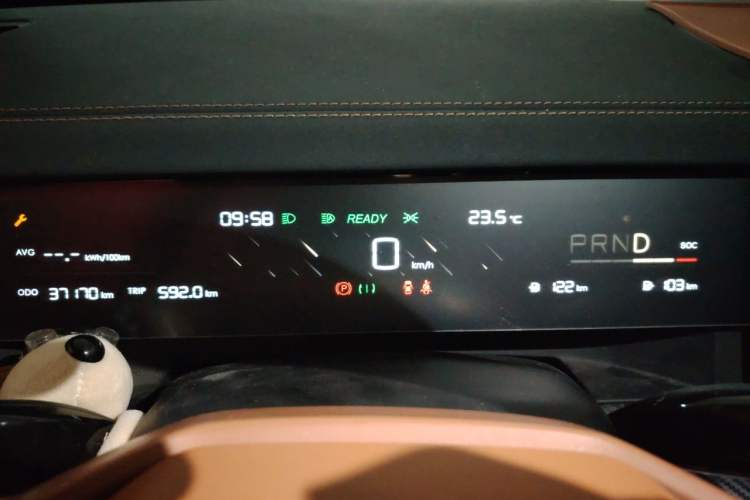 Used NETA L 2024 Extended-Range 310 Flash-Charge Red Edition Instrument Cluster