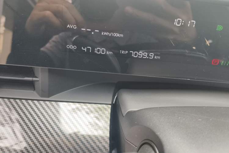 Used NETA L 2024 Pure Electric 510 Flash Charge PRO Edition Odometer Close Up
