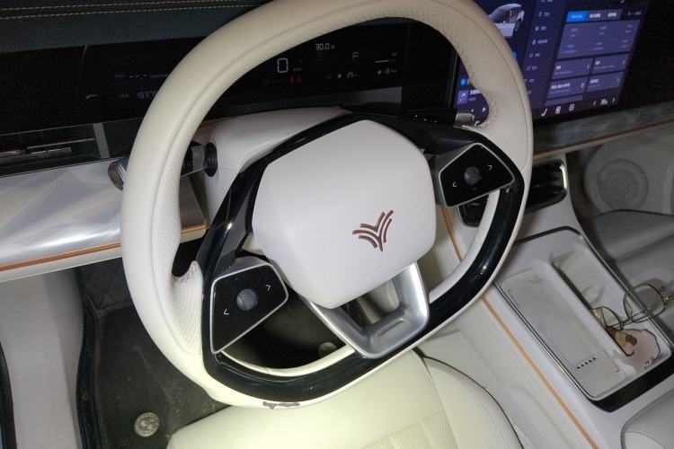 Used NETA L 2024 Extended-Range 310 Flash-Charge Red Edition Steering Wheel
