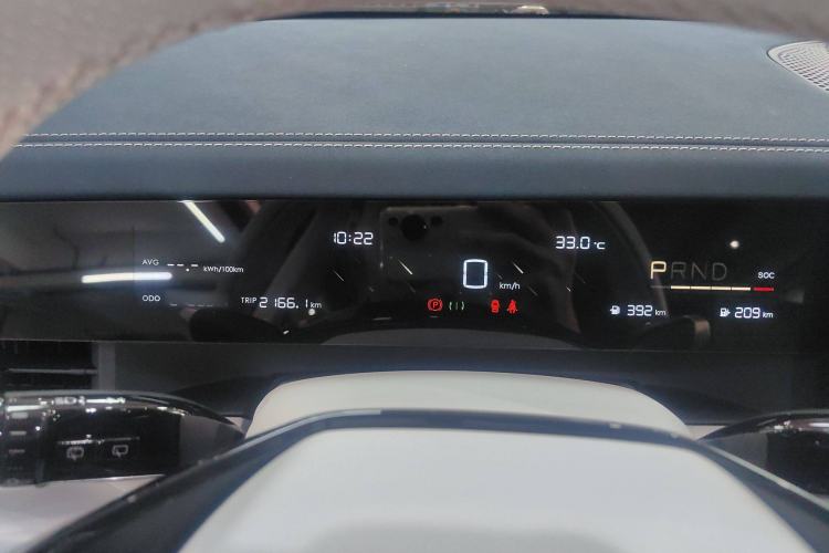 Used NETA L 2024 Extended-Range 310 Flash-Charge Red Edition Instrument Cluster