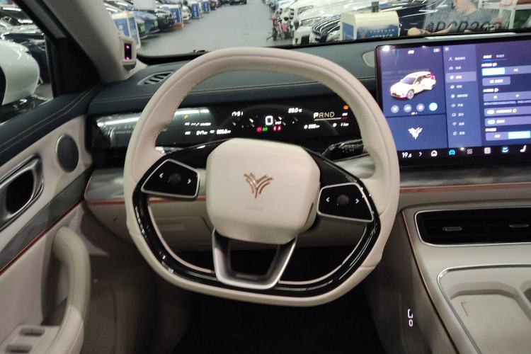 Used NETA L 2024 Extended-Range 310 Flash-Charge Red Edition Steering Wheel