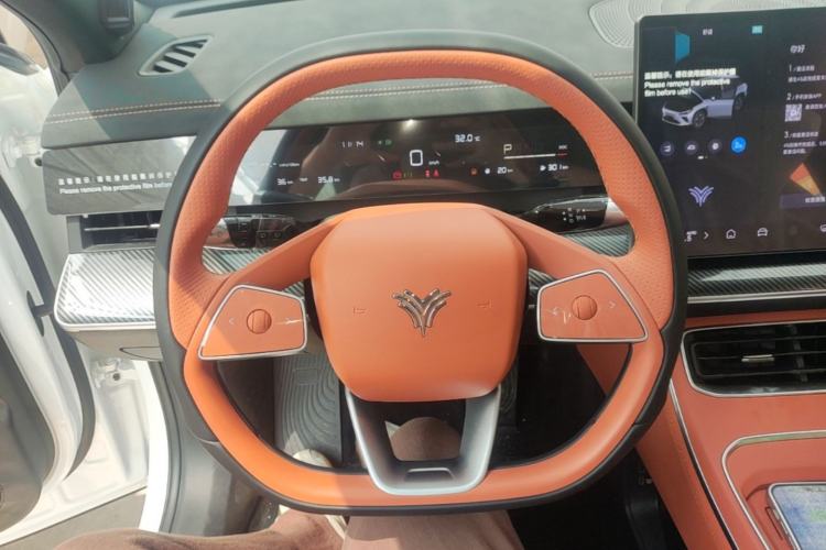Used NETA L 2024 Extended-Range 310 Flash-Charge Red Edition Steering Wheel