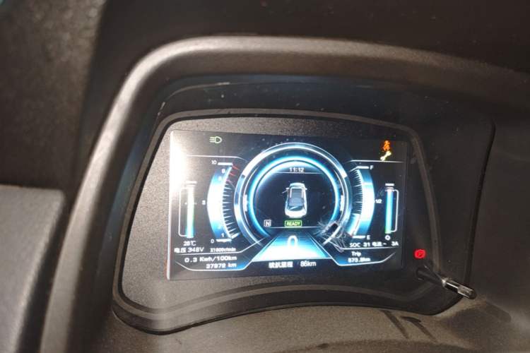 Used NETA N01 2019 380s Instrument Cluster