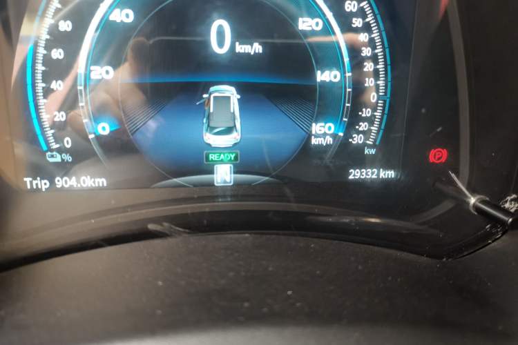 Used NETA N01 2019 380V Odometer Close Up