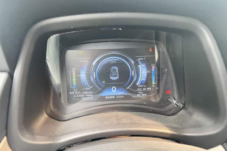 Used NETA N01 2019 380e Odometer Close Up