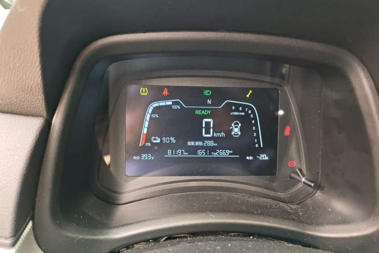 Used NETA N01 2020 Revised Version 430V Instrument Cluster