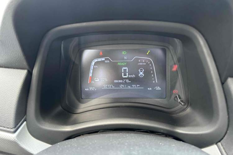 Used NETA N01 2020 Revised Version 430V Odometer Close Up