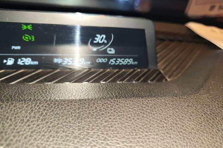 Used NETA N01 2020 380e Odometer Close Up