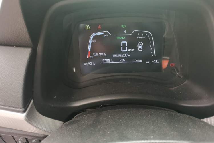 Used NETA N01 2020 380V Odometer Close Up