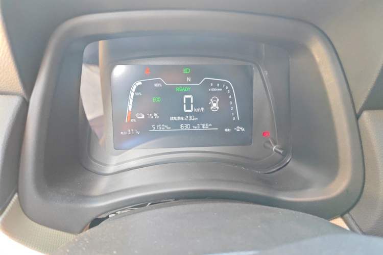 Used NETA N01 2020 380V Odometer Close Up
