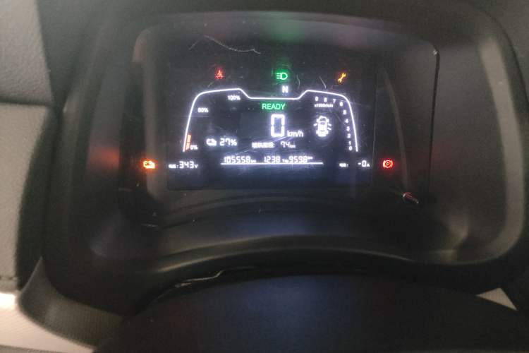 Used NETA N01 2020 380V Odometer Close Up