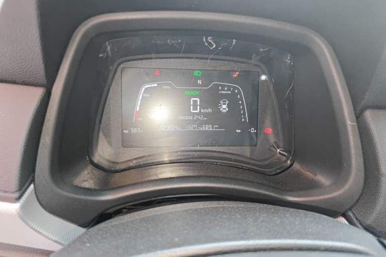 Used NETA N01 2020 380e Odometer Close Up