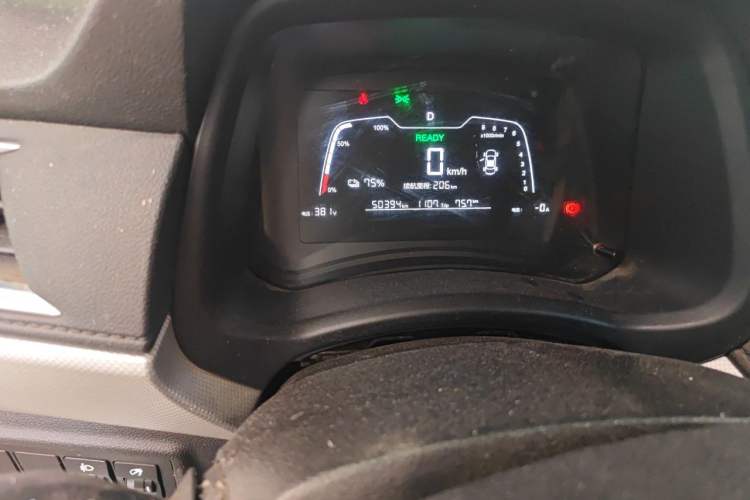 Used NETA N01  Odometer Close Up